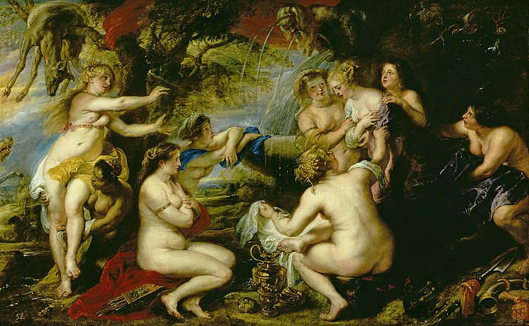 戴安娜和卡利斯托 Diana and Callisto (c.1639),彼得·保罗·鲁本斯