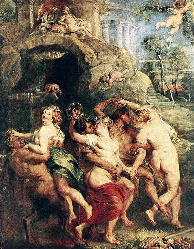 维纳斯盛宴 Feast of Venus (1630)，彼得·保罗·鲁本斯