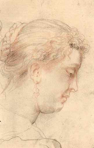 女头 Head of woman (c.1630 – c.1632)，彼得·保罗·鲁本斯