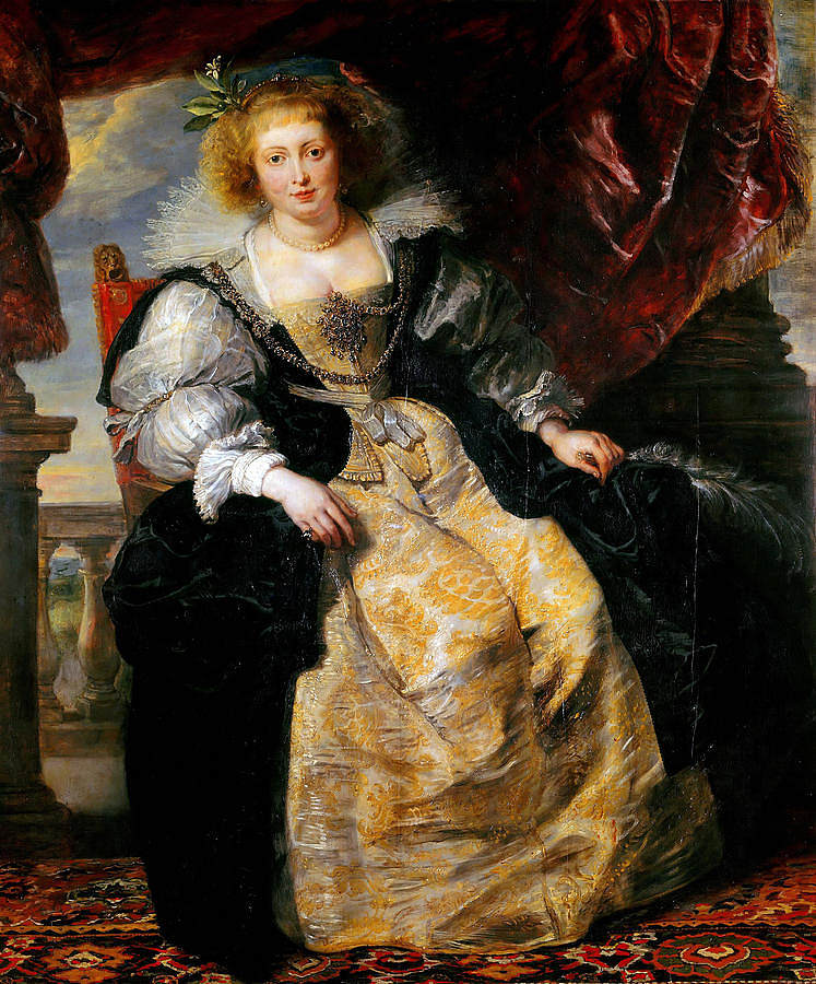 海伦娜·福尔门特 Helena Fourment (c.1631)，彼得·保罗·鲁本斯