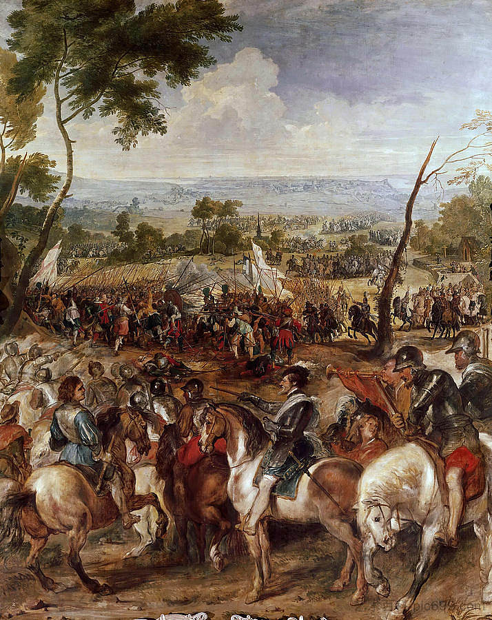 阿尔克斯战役中的亨利四世 Henry Iv in the Battle of Arques,彼得·保罗·鲁本斯