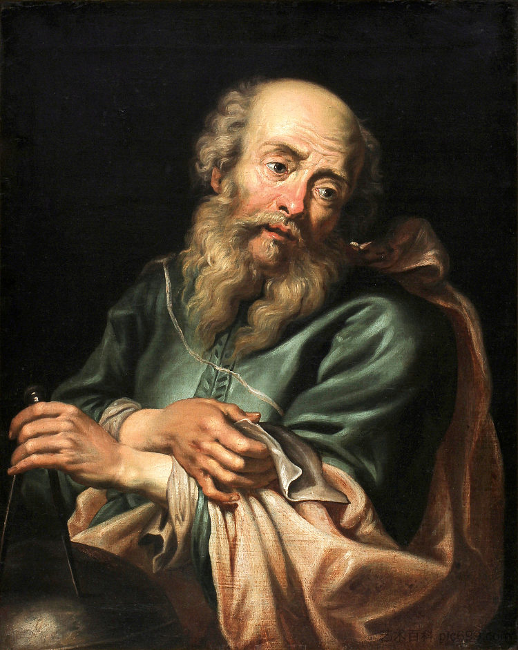 伽利略·伽利莱 Galileo Galilei (c.1630)，彼得·保罗·鲁本斯