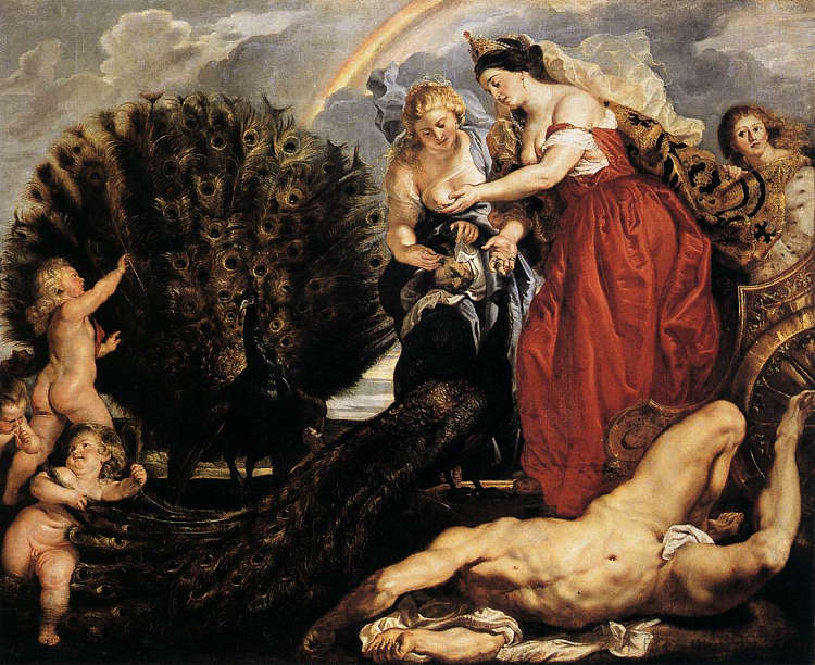 朱诺和阿格斯 Juno and Argus (c.1611),彼得·保罗·鲁本斯