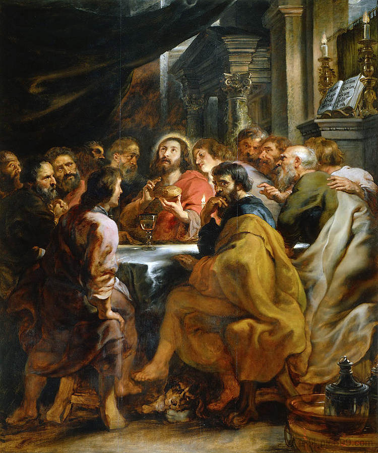 最后的晚餐 The Last Supper (1631 - 1632)，彼得·保罗·鲁本斯