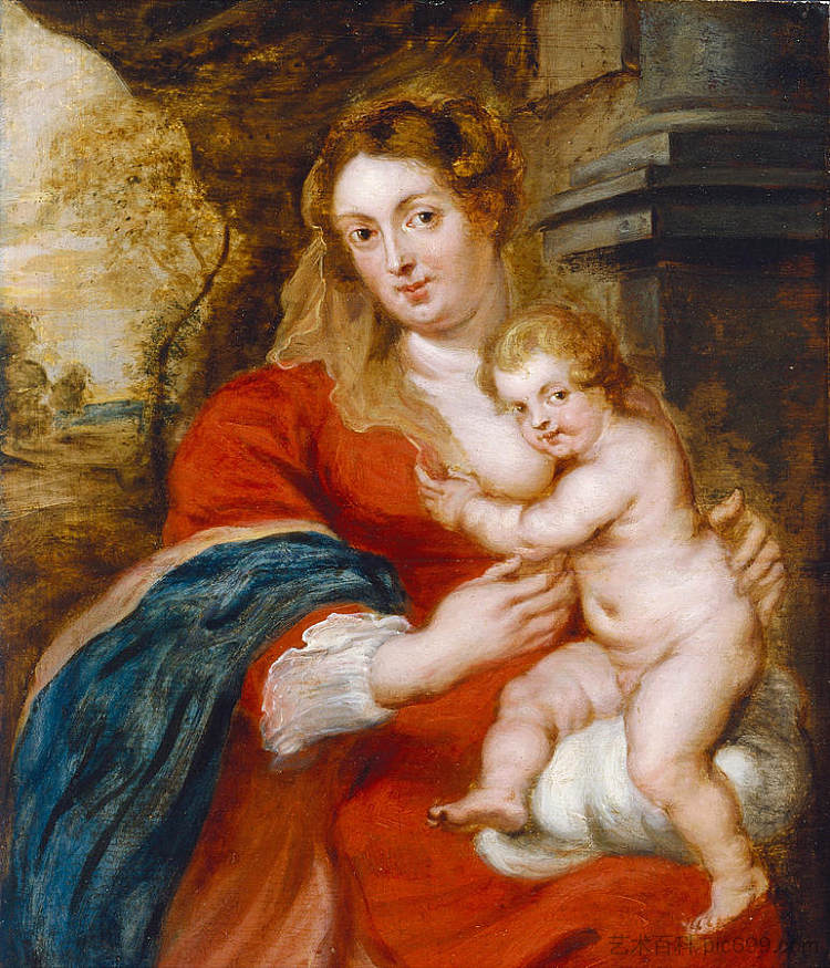 麦当娜和孩子 Madonna and Child,彼得·保罗·鲁本斯