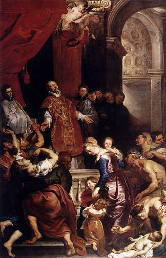 圣依纳爵的奇迹 Miracles of St. Ignatius (c.1615 – c.1620)，彼得·保罗·鲁本斯