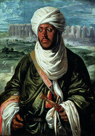 突尼斯苏丹艾哈迈德三世的肖像 Portrait of Ahmed Iii Al Hafsi Sultan of Tunis，彼得·保罗·鲁本斯