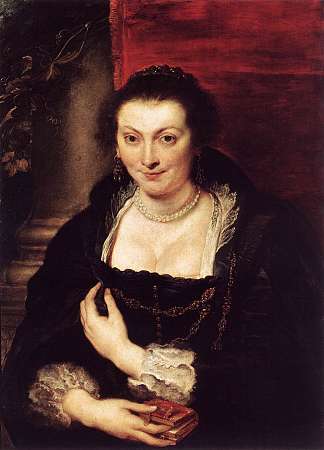 伊莎贝拉·布兰特的肖像 Portrait of Isabella Brant (1625 – 1626)，彼得·保罗·鲁本斯