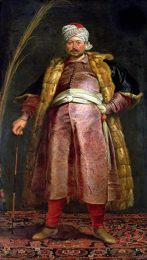 尼古拉斯·德·雷斯帕涅的肖像 Portrait of Nicolas De Respaigne，彼得·保罗·鲁本斯