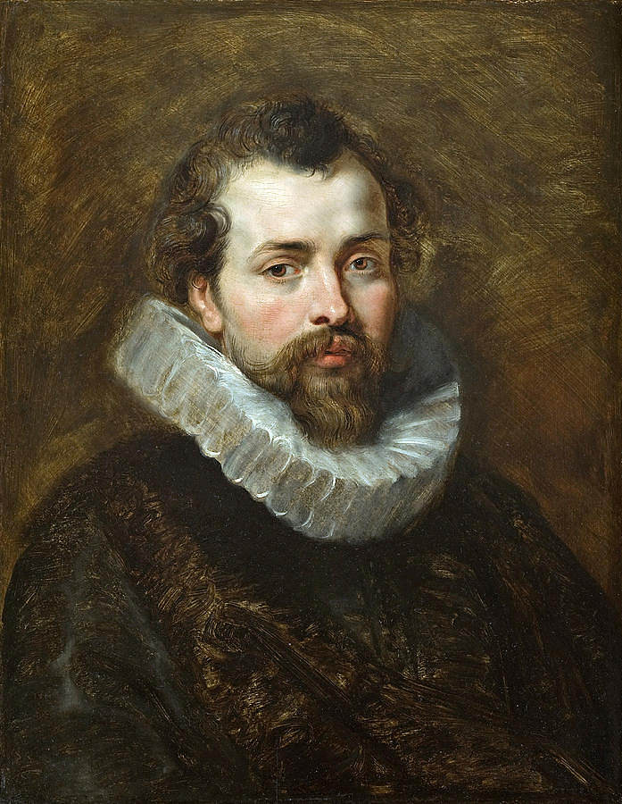 菲利普·鲁本斯的肖像 Portrait of Philip Rubens (c.1610 - c.1611)，彼得·保罗·鲁本斯