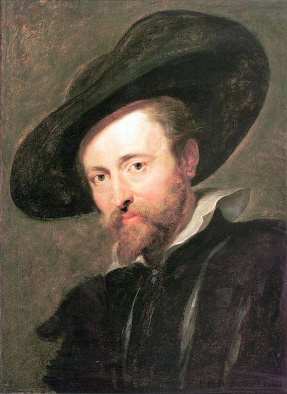 自画像 Self-Portrait (1623)，彼得·保罗·鲁本斯