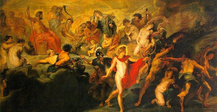 众神议会 The Council of the Gods (1622 - 1624),彼得·保罗·鲁本斯