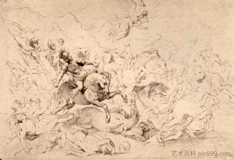 塞纳赫里布的损害 The Damage of Sennaherib (c.1616 - c.1618),彼得·保罗·鲁本斯