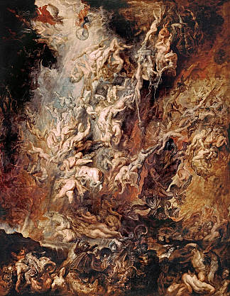 被诅咒的堕落 The Fall of the Damned (c.1620)，彼得·保罗·鲁本斯