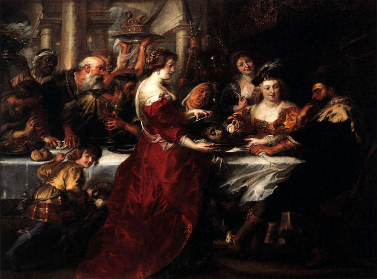 希律节 The Feast of Herod (1633)，彼得·保罗·鲁本斯