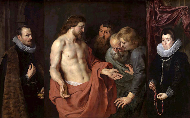 圣托马斯的怀疑 The Incredulity of St Thomas，彼得·保罗·鲁本斯