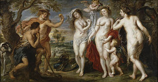 巴黎的审判 The Judgment of Paris (c.1636)，彼得·保罗·鲁本斯