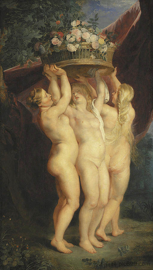 三恩典 The Three Graces，彼得·保罗·鲁本斯