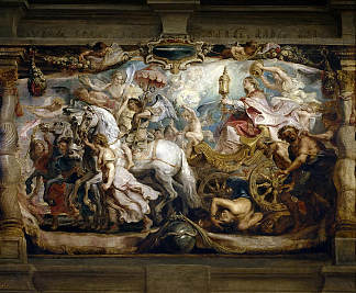 教会的胜利 The Triumph of the Church (c.1625)，彼得·保罗·鲁本斯