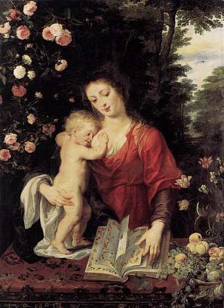 处女与圣婴 Virgin  and  Child (1624 – 1625)，彼得·保罗·鲁本斯