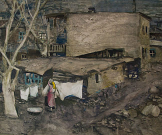 老埃里温。在赞古河畔 Old Yerevan. On Zangu River Banks (1987)，马来亚彼得罗斯