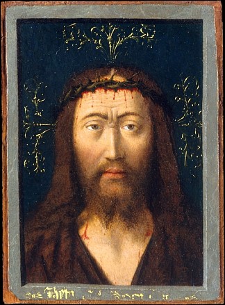 基督的头 Head of Christ (1445)，佩特鲁斯·克里斯图斯