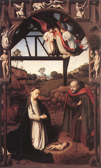 诞生 Nativity (1452)，佩特鲁斯·克里斯图斯