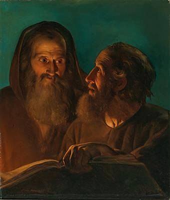 使徒约翰和保罗 The Apostles John and Paul，彼得·范·申德尔