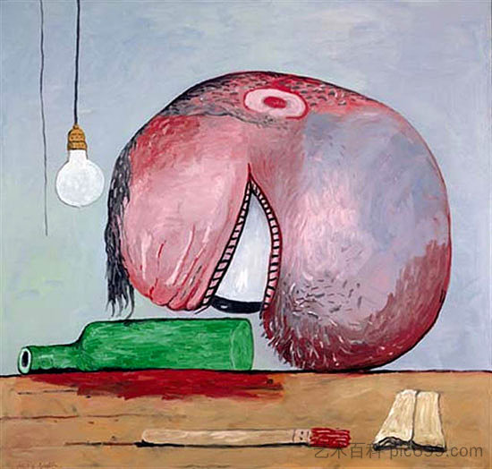 头部和瓶子 Head and Bottle (1975)，菲利普·加斯顿