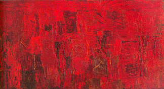 红画 Red Painting (1950)，菲利普·加斯顿