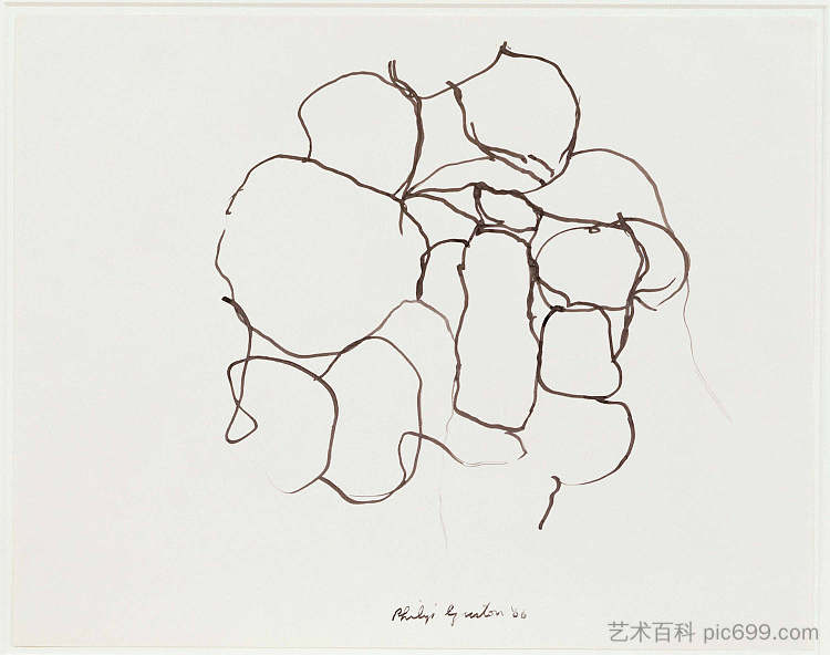 无题 Untitled (1966)，菲利普·加斯顿