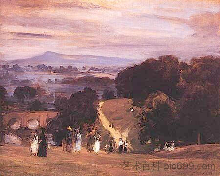 拉德洛步行街 Ludlow Walks (1898),菲利普·威尔逊·施特尔