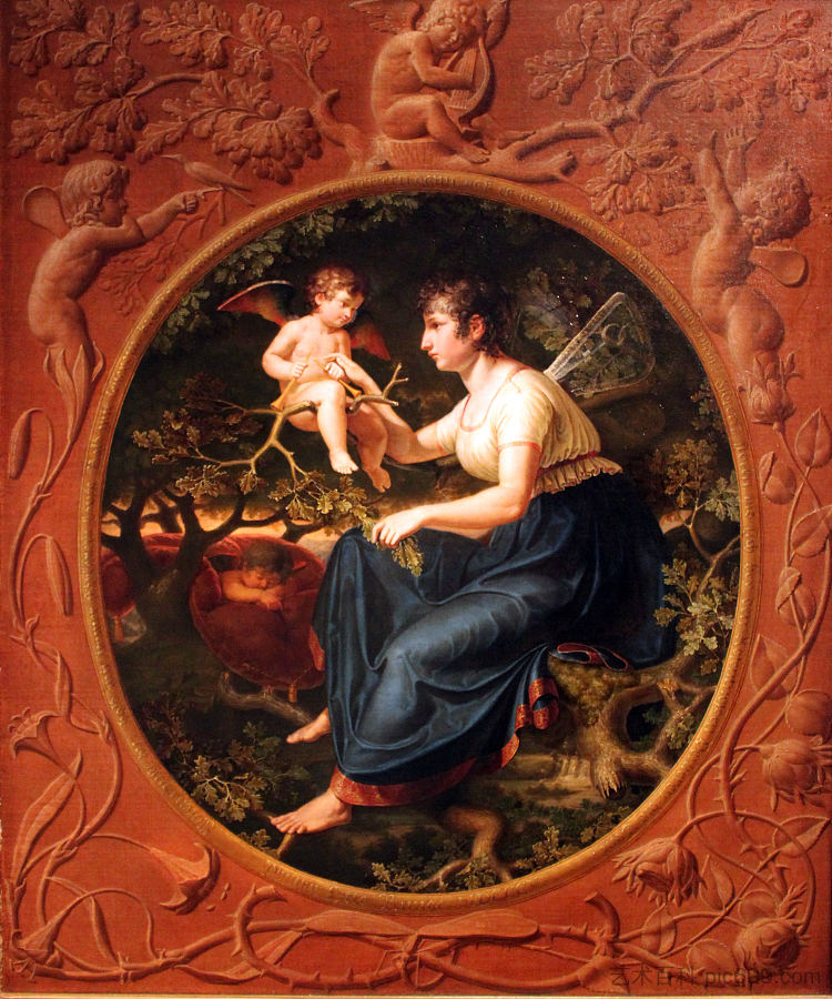 夜莺的教训 The Nightingale’s Lesson (1804),菲利普·奥托·朗格