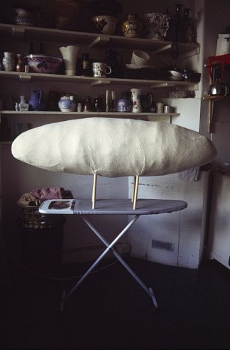 熨衣板的对象 Object for an ironing board (1994)，菲利达·巴洛