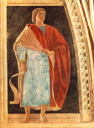 先知 Prophet (1458 – 1466)，皮耶罗·德拉·弗朗西斯卡