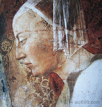 示巴女王 Queen of Sheba (1452 - 1466)，皮耶罗·德拉·弗朗西斯卡