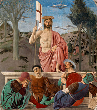 复活 The Resurrection (c.1460)，皮耶罗·德拉·弗朗西斯卡