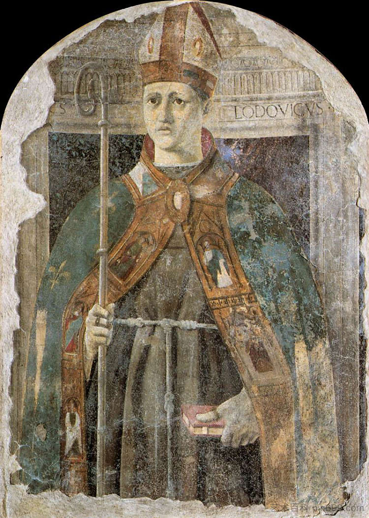 圣卢多维科 St. Ludovico (c.1460),皮耶罗·德拉·弗朗西斯卡