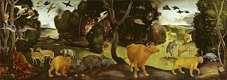 森林大火 The Forest Fire (1505)，皮耶罗·迪·科西莫