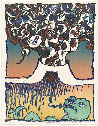 来自火山学产品组合的板块 III Plate III from the portfolio Vulcanologies (1970)，皮埃尔・阿列钦斯