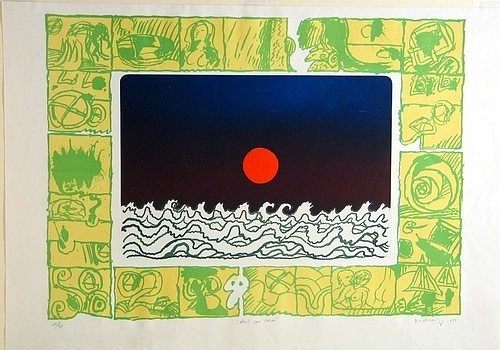太阳裂缝喉咙（太阳双门轿跑车） Sun Slit Throat (Soleil cou coupé) (1970)，皮埃尔・阿列钦斯