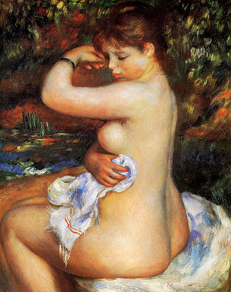 洗澡后 After the Bath (1888)，皮耶尔·奥古斯特·雷诺阿