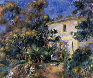 阿尔及尔景观 Algiers Landscape (1895)，皮耶尔·奥古斯特·雷诺阿