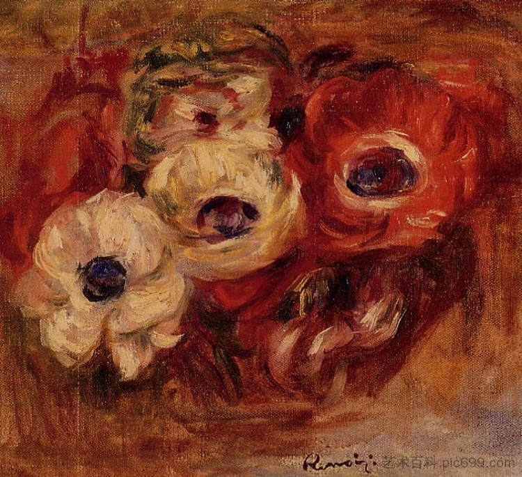 海葵 Anemones (1916),皮耶尔·奥古斯特·雷诺阿