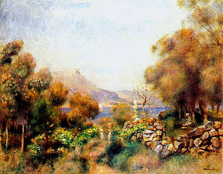 昂蒂布 Antibes (1893)，皮耶尔·奥古斯特·雷诺阿