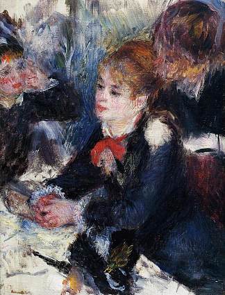在米勒家 At the Milliner`s (c.1878)，皮耶尔·奥古斯特·雷诺阿