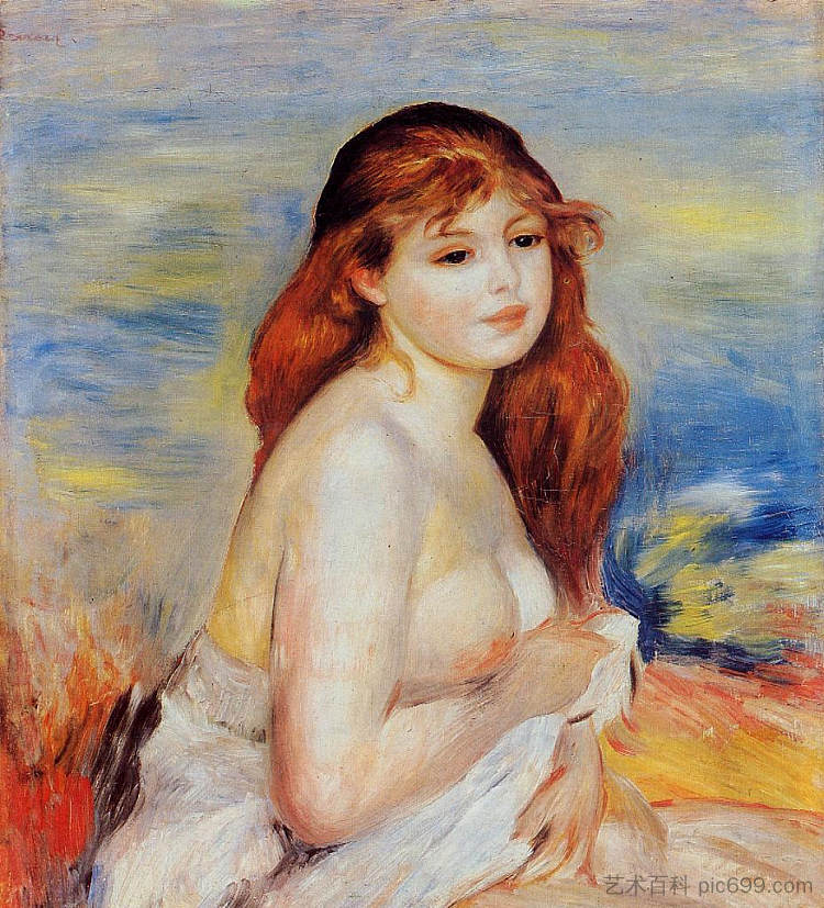 游泳者 Bather (1887),皮耶尔·奥古斯特·雷诺阿