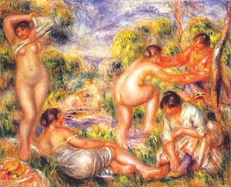 游泳者 Bathers (1916)，皮耶尔·奥古斯特·雷诺阿