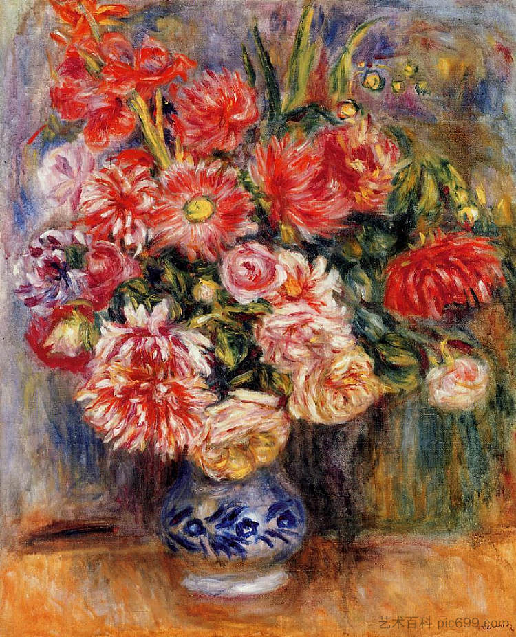 花束 Bouquet (1913)，皮耶尔·奥古斯特·雷诺阿