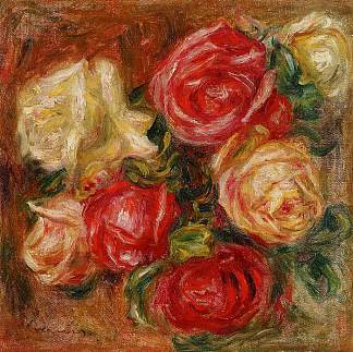 花束 Bouquet of Flowers，皮耶尔·奥古斯特·雷诺阿